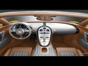 bugatti interior picture